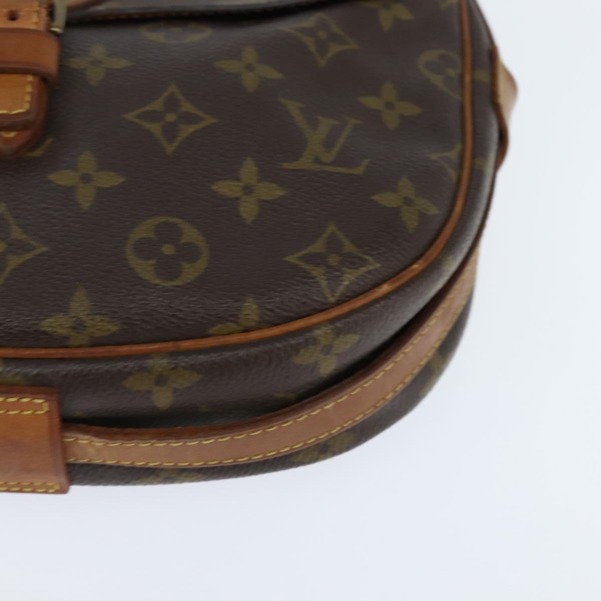 LOUIS VUITTON Monogram Jeune Fille MM Shoulder Bag Vintage M51226 LV Auth BA7398