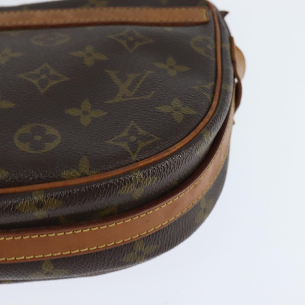 LOUIS VUITTON Monogram Jeune Fille MM Shoulder Bag Vintage M51226 LV Auth BA7398