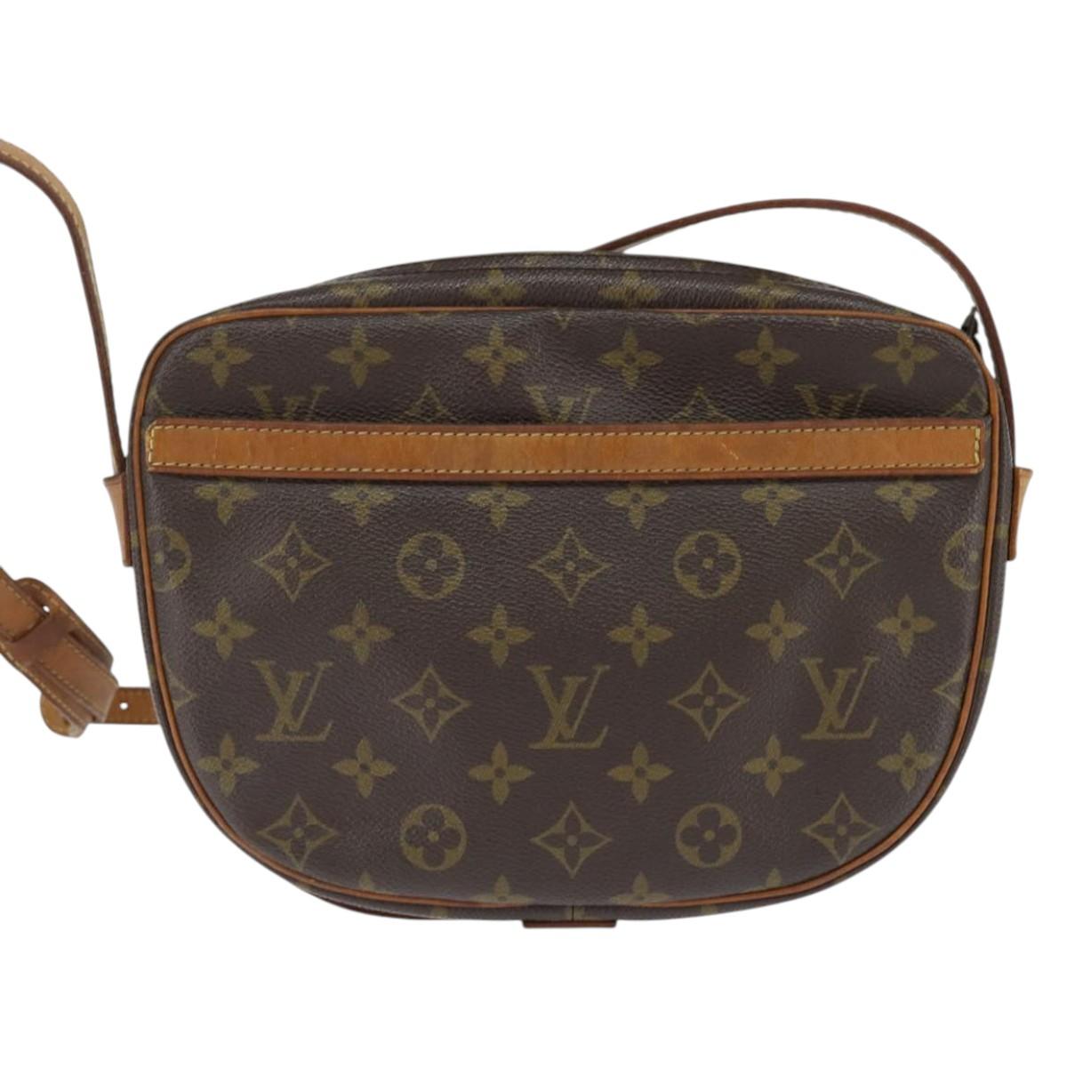 LOUIS VUITTON Monogram Jeune Fille MM Shoulder Bag Vintage M51226 LV Auth BA7398
