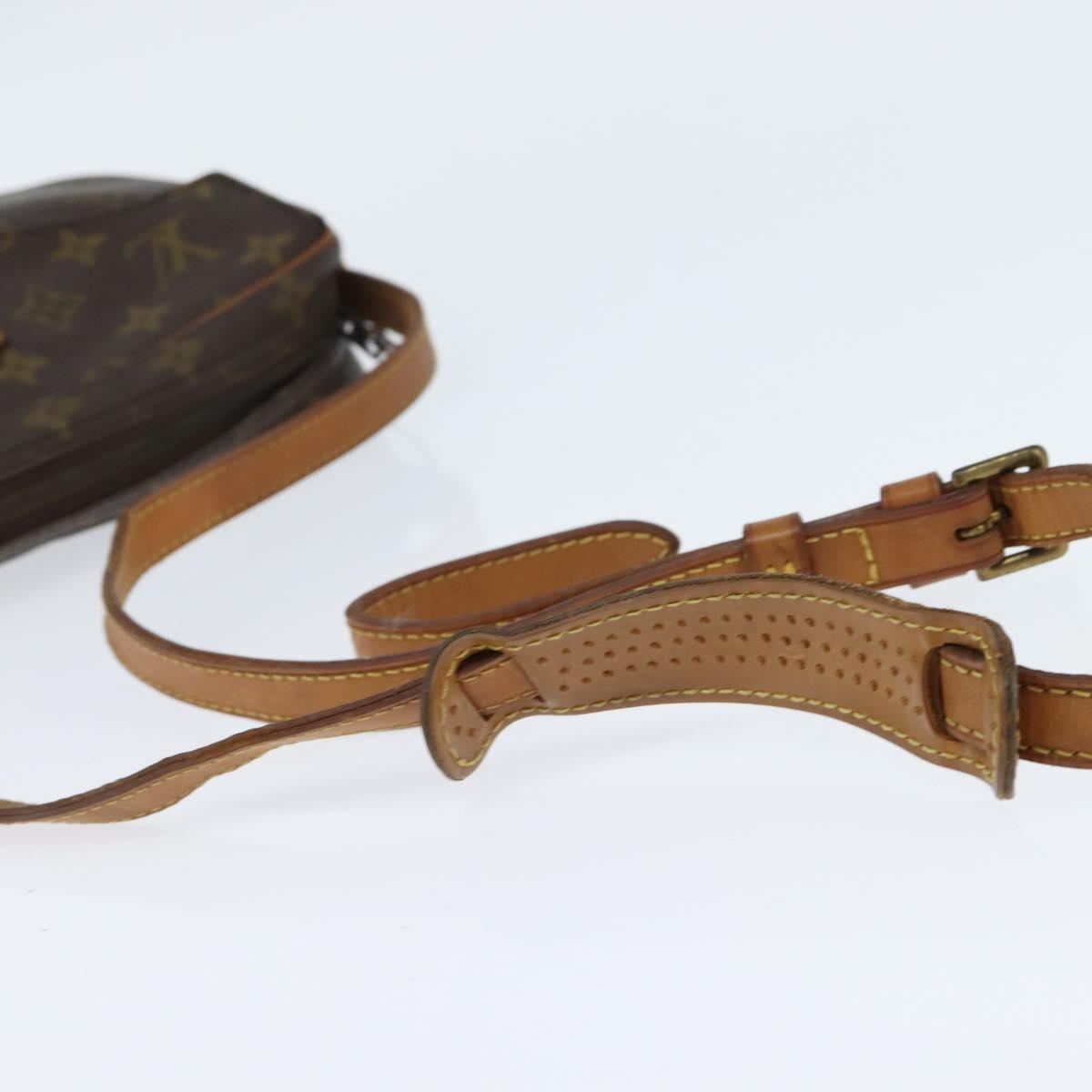 LOUIS VUITTON Monogram Jeune Fille MM Shoulder Bag Vintage M51226 LV Auth BA7398