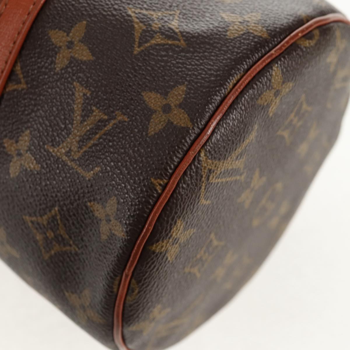 LOUIS VUITTON Monogram Papillon 30 Hand Bag M51385 LV Auth BA7399A