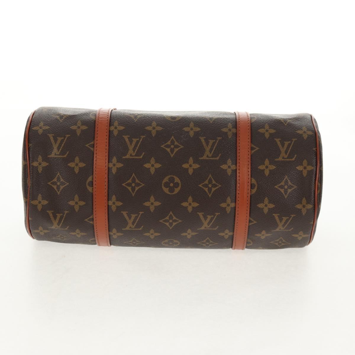 LOUIS VUITTON Monogram Papillon 30 Hand Bag M51385 LV Auth BA7399A
