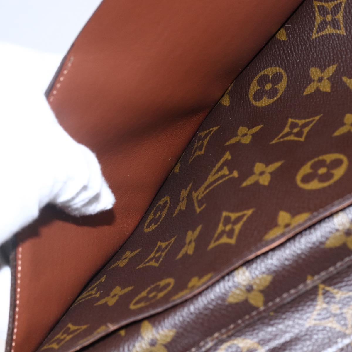 LOUIS VUITTON Monogram Organizer De Voyage Travel Case M60119 LV Auth BA7403