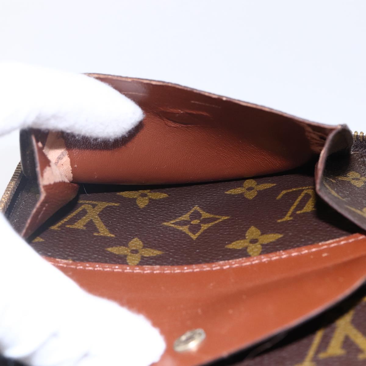 LOUIS VUITTON Monogram Organizer De Voyage Travel Case M60119 LV Auth BA7403