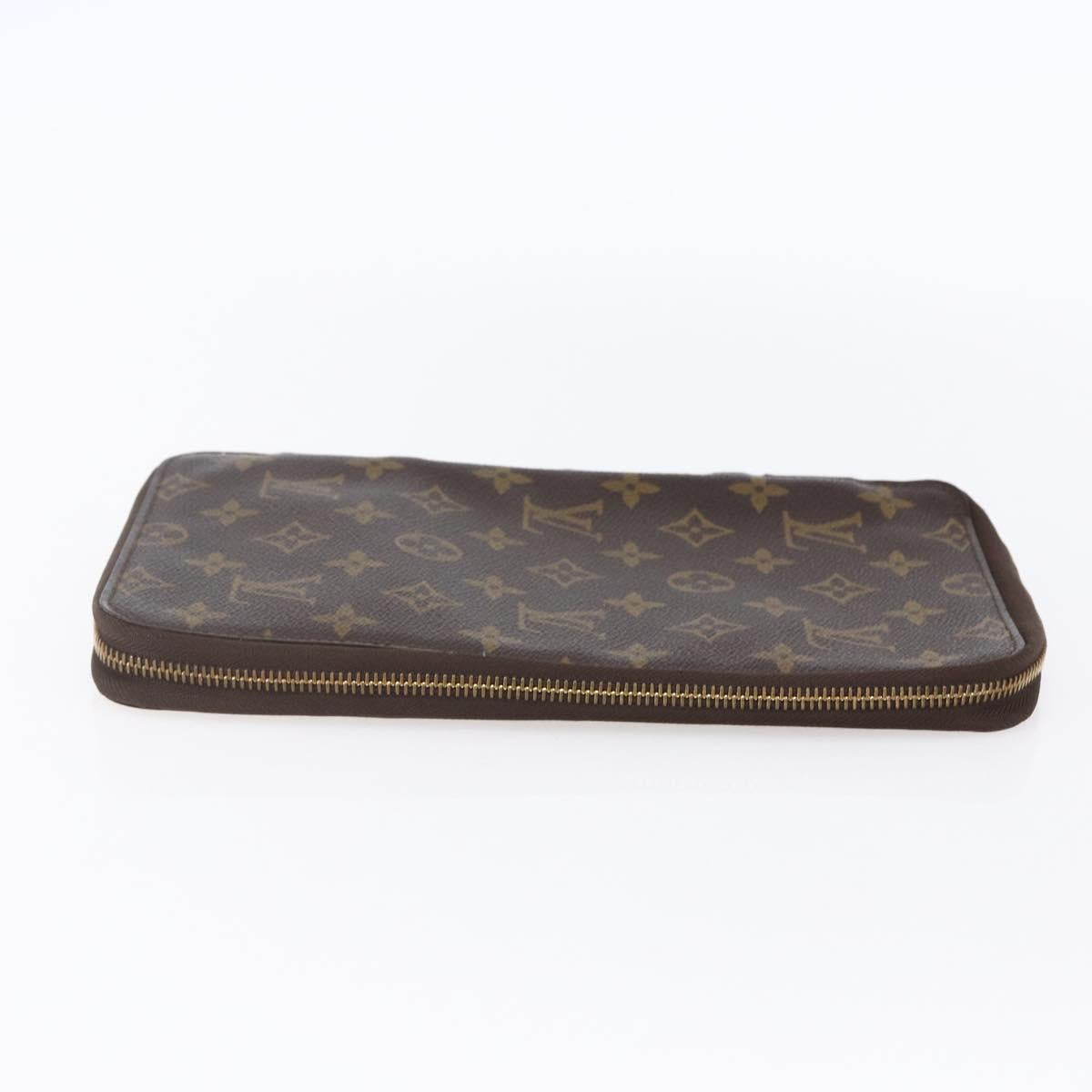 LOUIS VUITTON Monogram Organizer De Voyage Travel Case M60119 LV Auth BA7403
