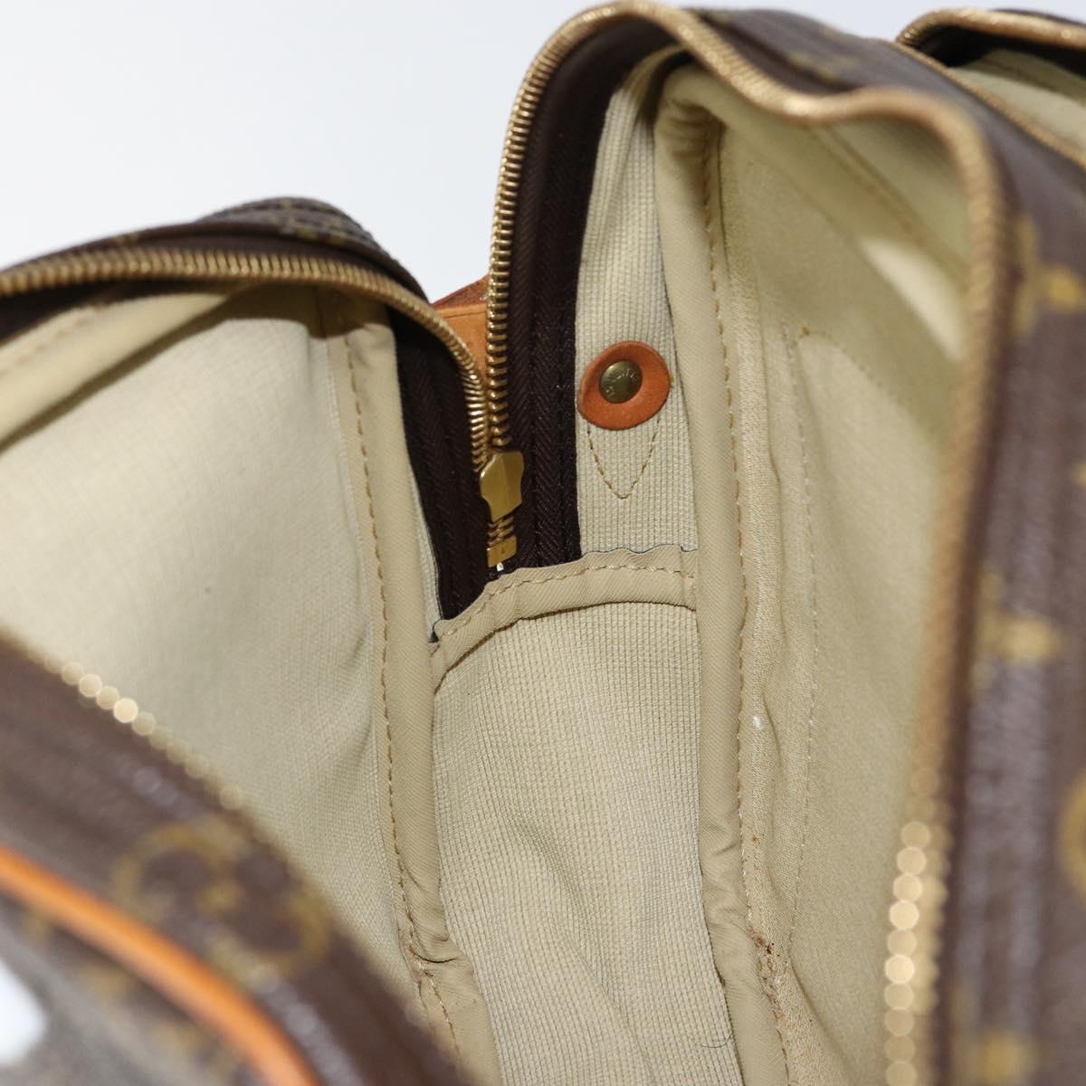 LOUIS VUITTON Monogram Reporter PM Shoulder Bag M45254 LV Auth BA7406