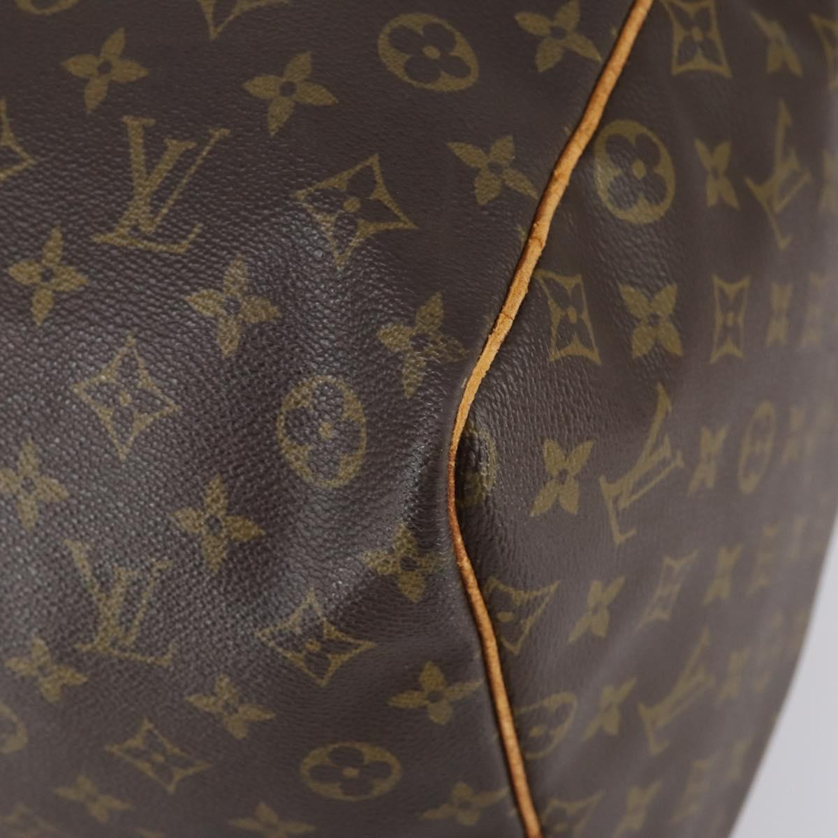 LOUIS VUITTON Monogram Keepall 60 Boston Bag M41422 LV Auth BA7410