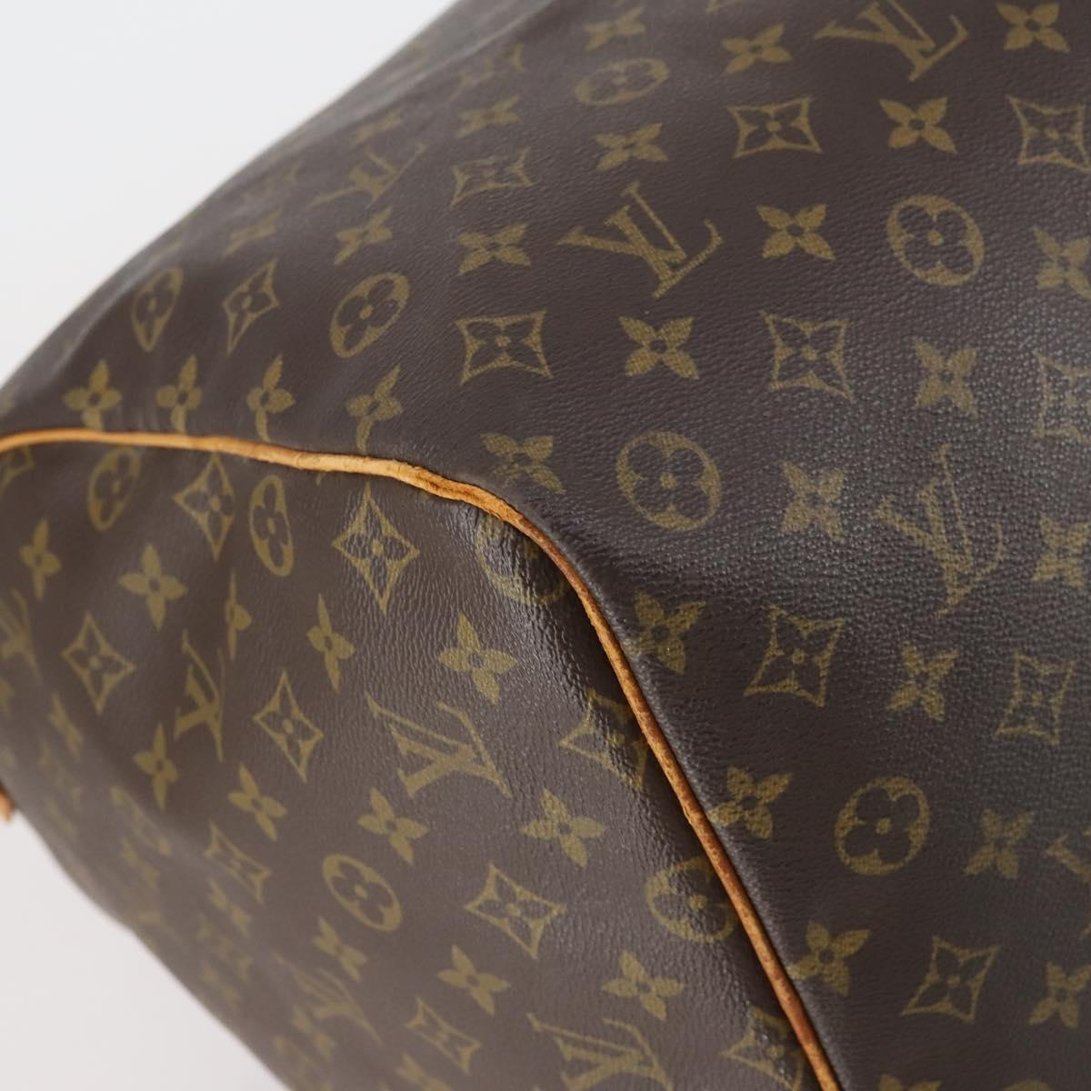 LOUIS VUITTON Monogram Keepall 60 Boston Bag M41422 LV Auth BA7410