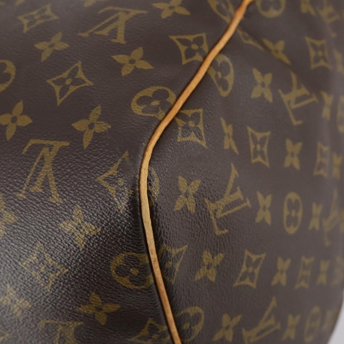 LOUIS VUITTON Monogram Keepall 55 Boston Bag M41424 LV Auth BA7412