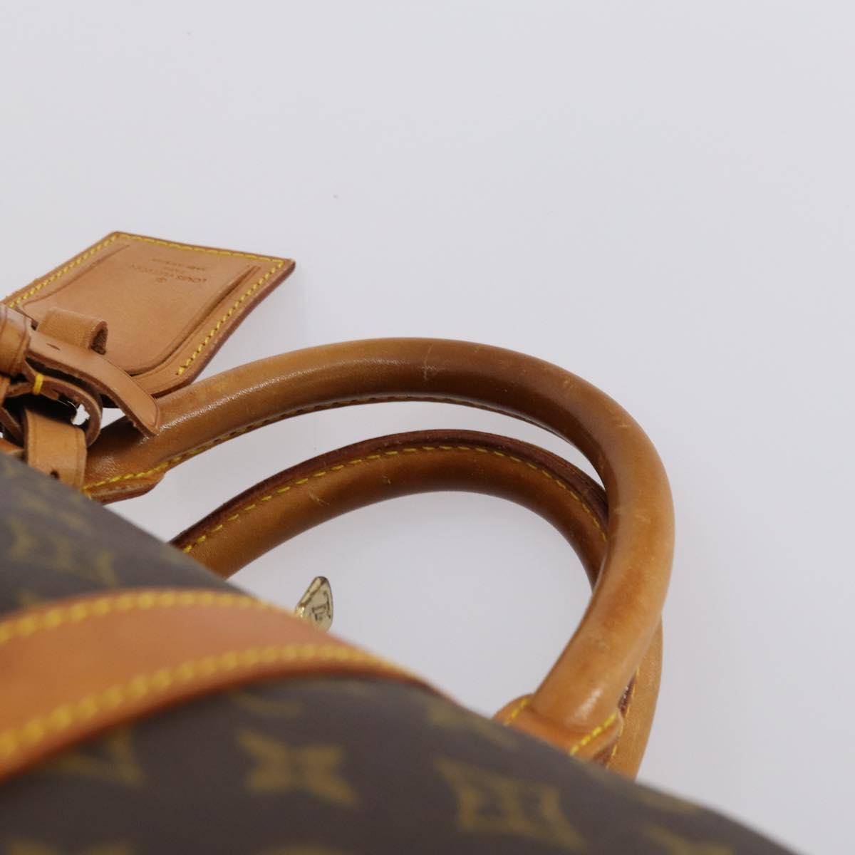 LOUIS VUITTON Monogram Keepall 55 Boston Bag M41424 LV Auth BA7412
