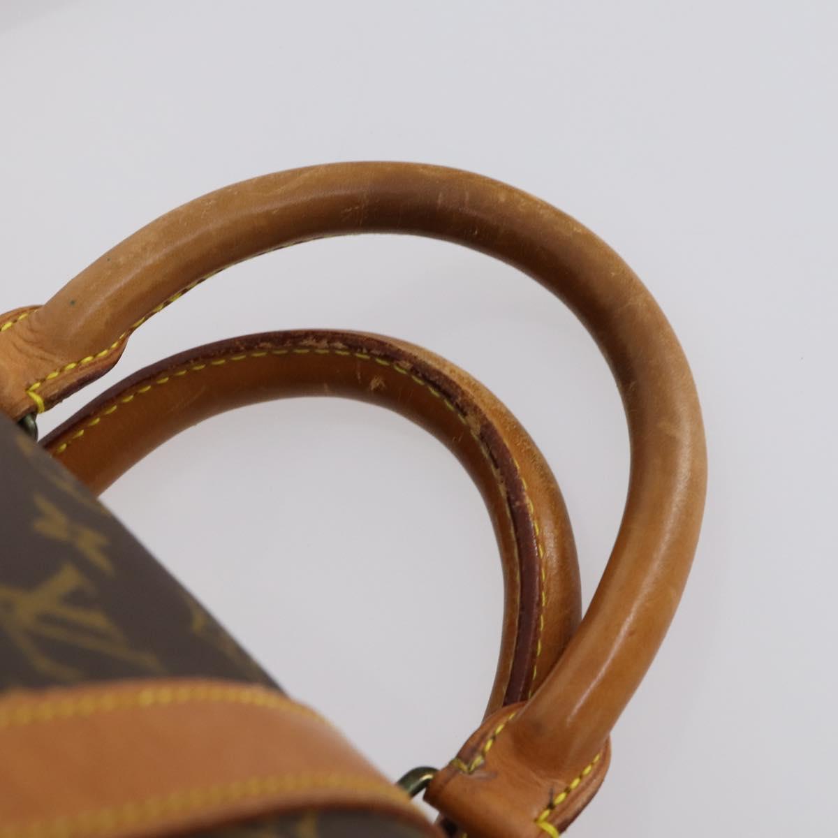 LOUIS VUITTON Monogram Keepall Bandouliere 50 Boston Bag M41416 LV Auth BA7413