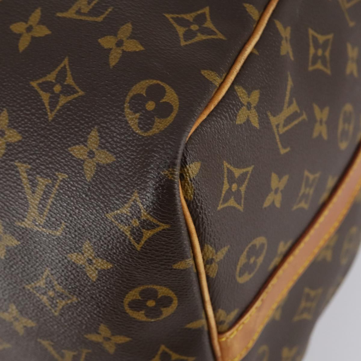 LOUIS VUITTON Monogram Keepall Bandouliere 50 Boston Bag M41416 LV Auth BA7413