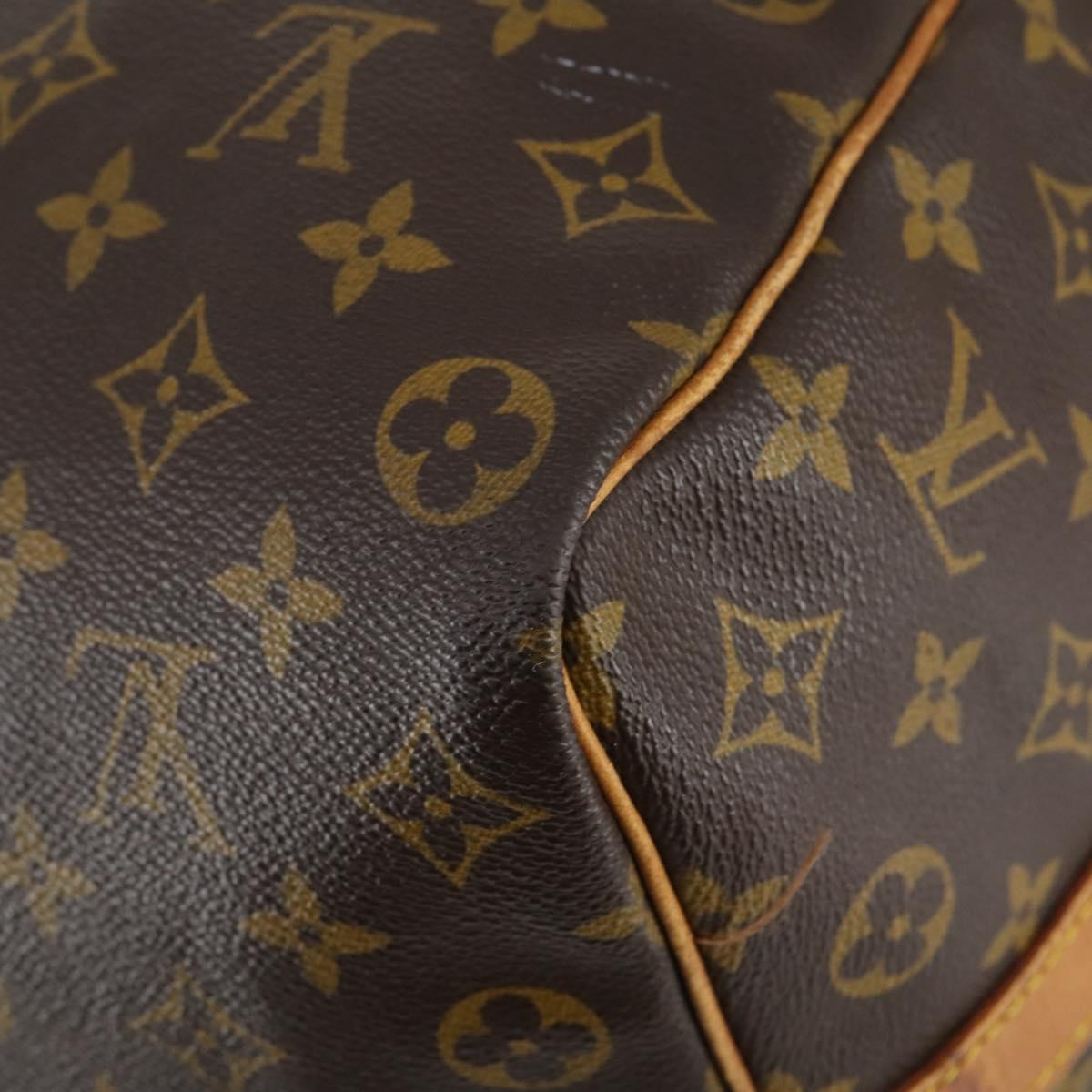 LOUIS VUITTON Monogram Keepall Bandouliere 50 Boston Bag M41416 LV Auth BA7413