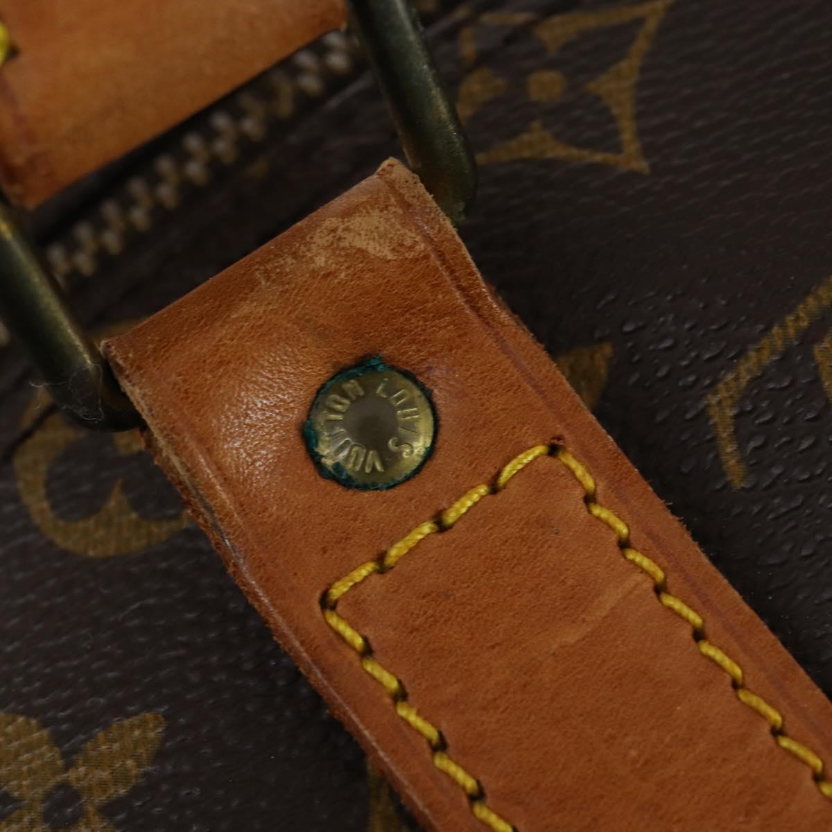 LOUIS VUITTON Monogram Keepall Bandouliere 50 Boston Bag M41416 LV Auth BA7413