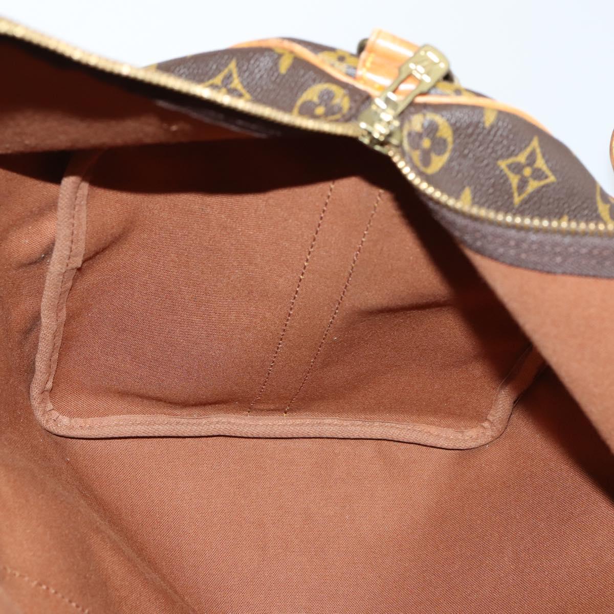 LOUIS VUITTON Monogram Keepall Bandouliere 50 Boston Bag M41416 LV Auth BA7413