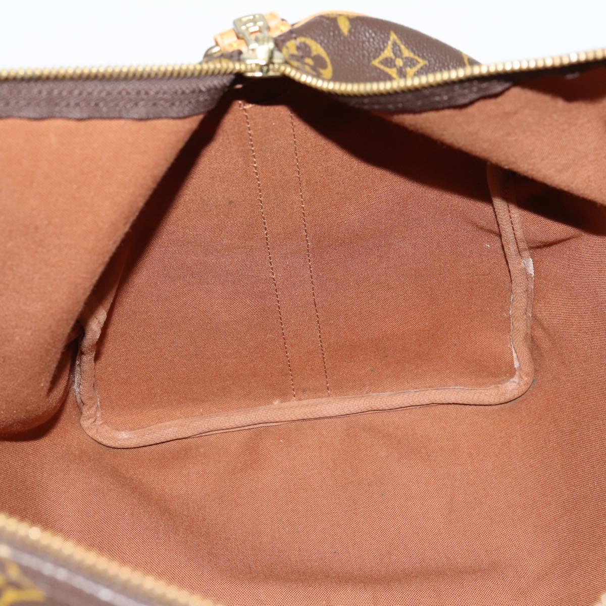 LOUIS VUITTON Monogram Keepall Bandouliere 50 Boston Bag M41416 LV Auth BA7413