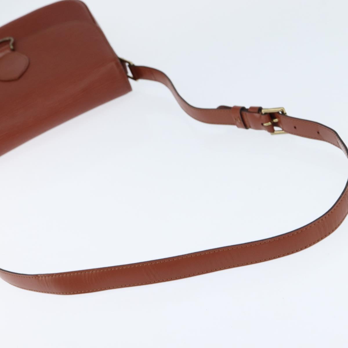 LOUIS VUITTON Epi Saint Cloud GM Shoulder Bag Brown M52193 LV Auth BA7424
