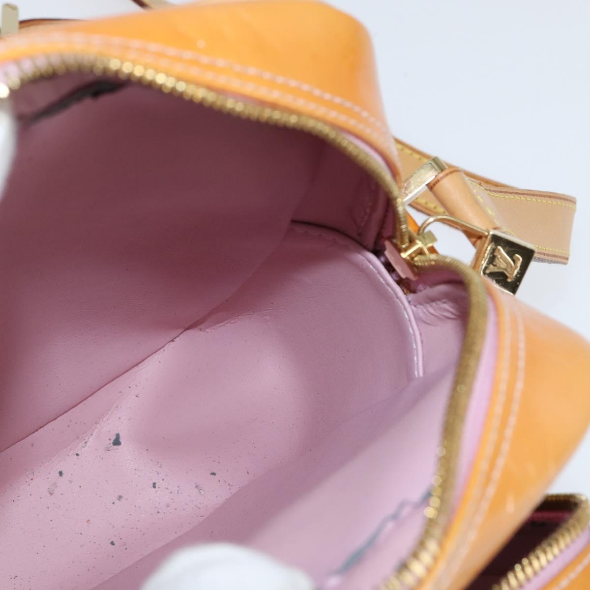 LOUIS VUITTON Monogram Vernis Wooster Bag Marshmallow Pink M91037 LV Auth BA7445