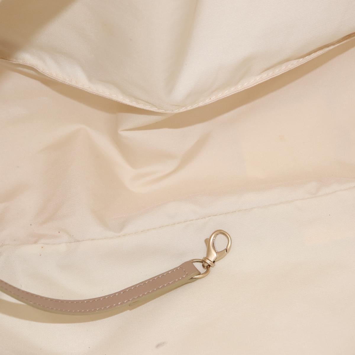 CHANEL New Travel Line Tote Bag Nylon Pink gold CC Auth BA7492
