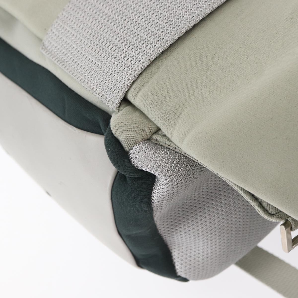 PRADA Sports Backpack Nylon Gray Auth BA7498