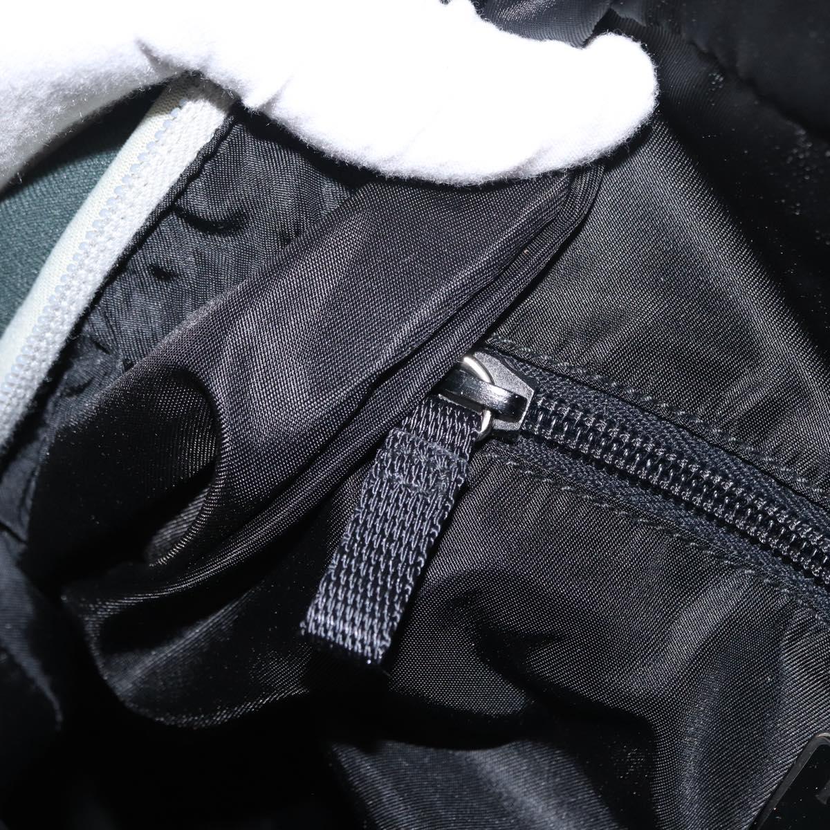 PRADA Sports Backpack Nylon Gray Auth BA7498