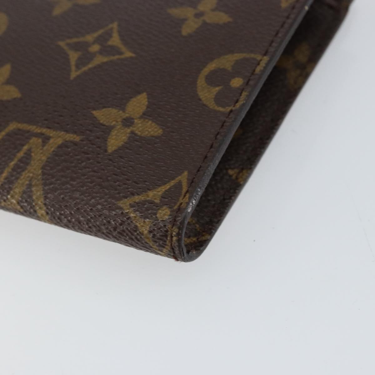 LOUIS VUITTON Monogram Bucket PM Accessory Pouch LV Auth BA7528