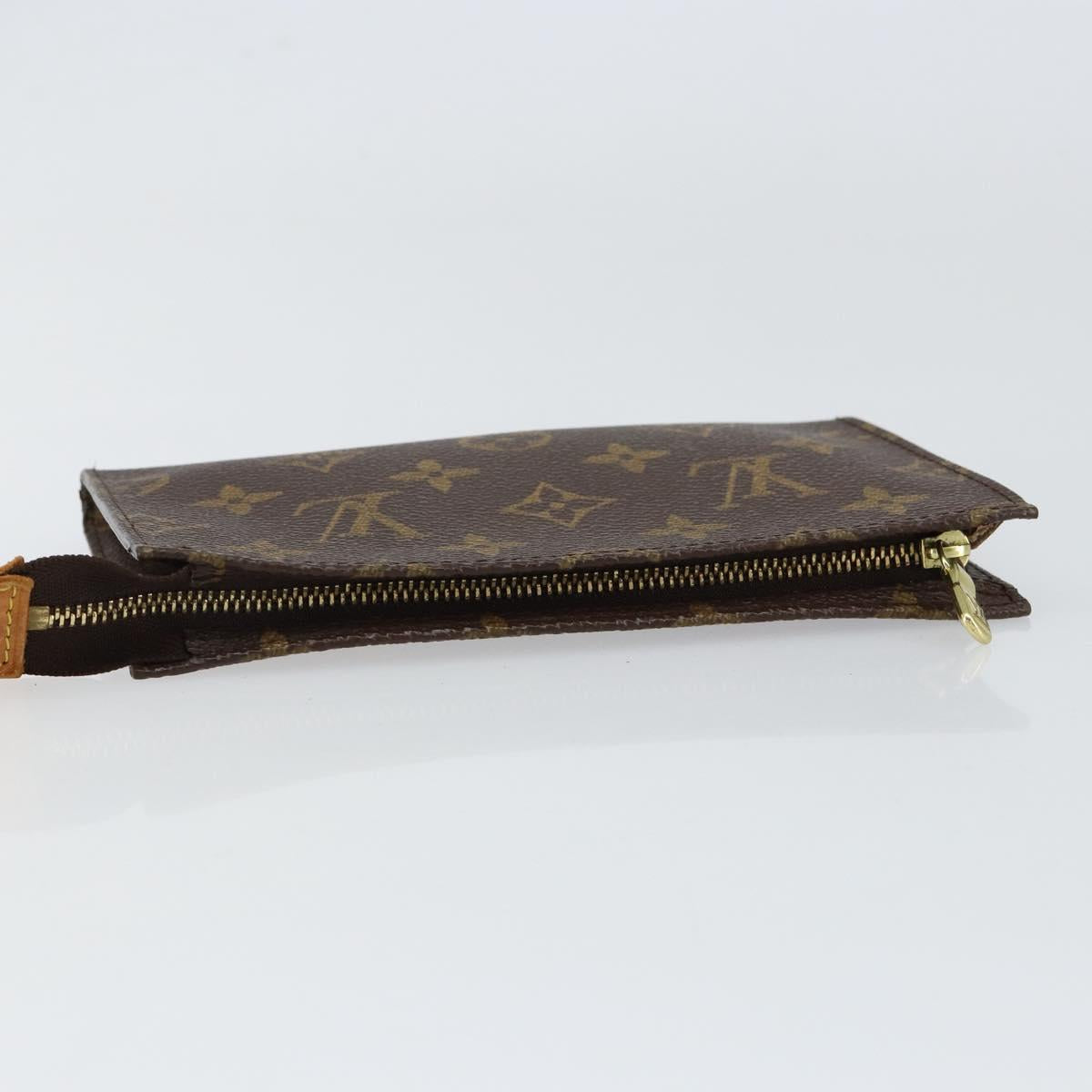 LOUIS VUITTON Monogram Bucket PM Accessory Pouch LV Auth BA7528