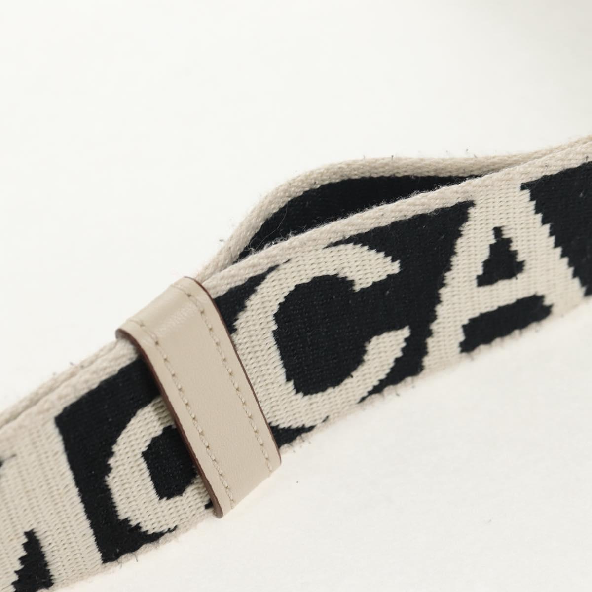 Stella MacCartney Shoulder Bag Leather Beige gold Auth BA7552