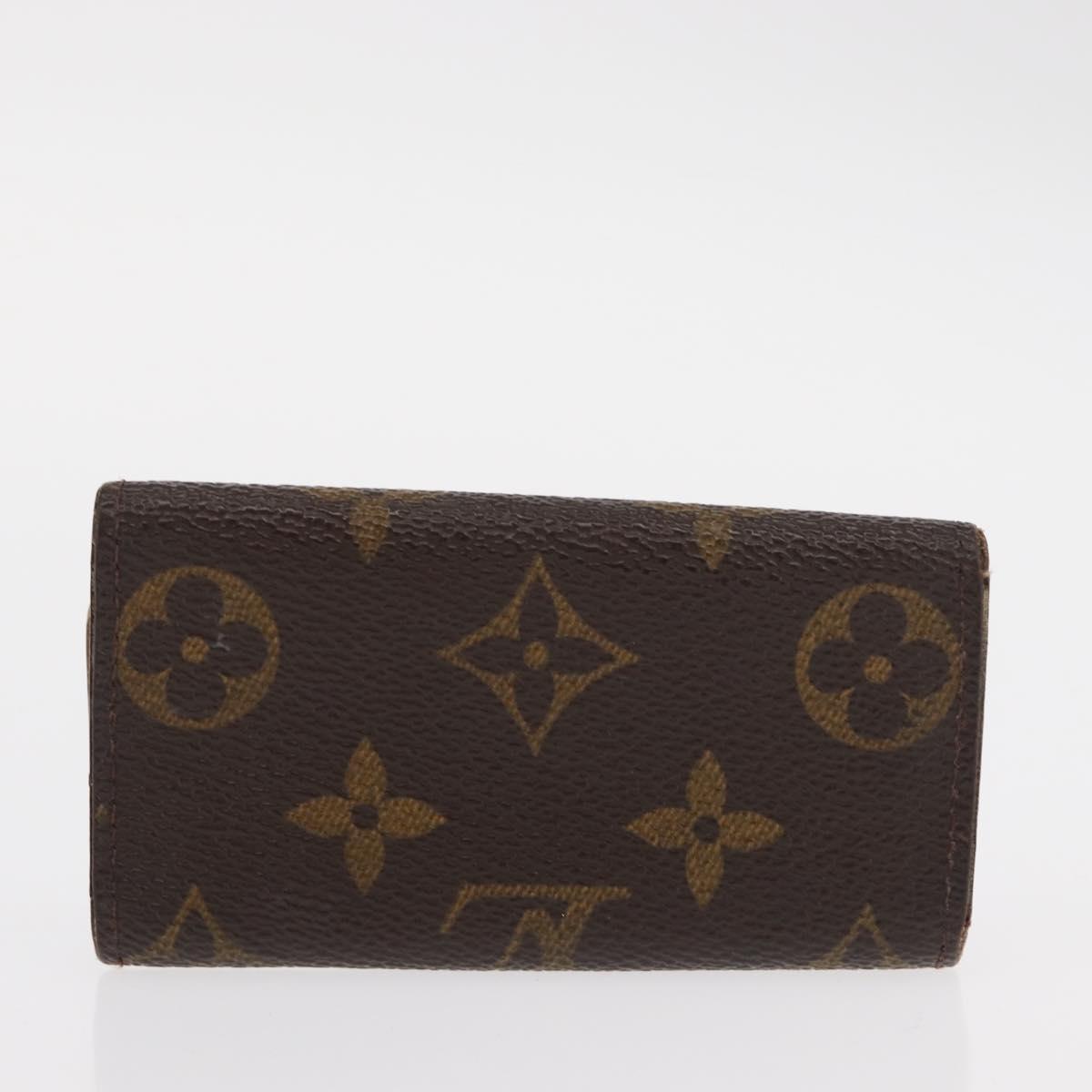 LOUIS VUITTON Monogram Pouch 2 Set LV Auth BA7575