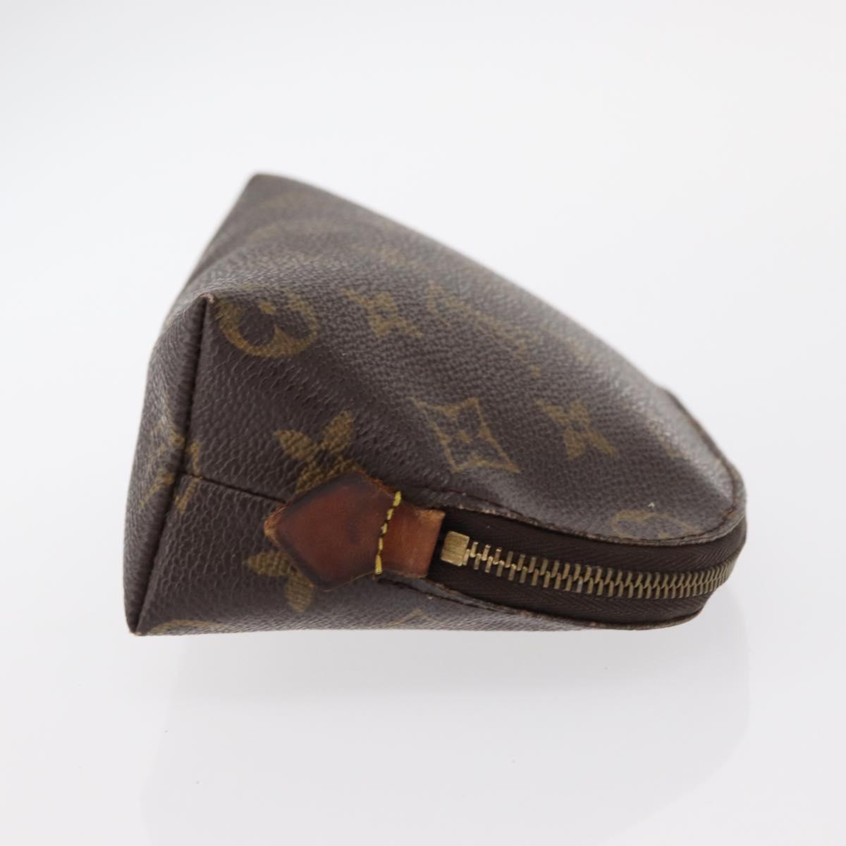 LOUIS VUITTON Monogram Pouch 2 Set LV Auth BA7575
