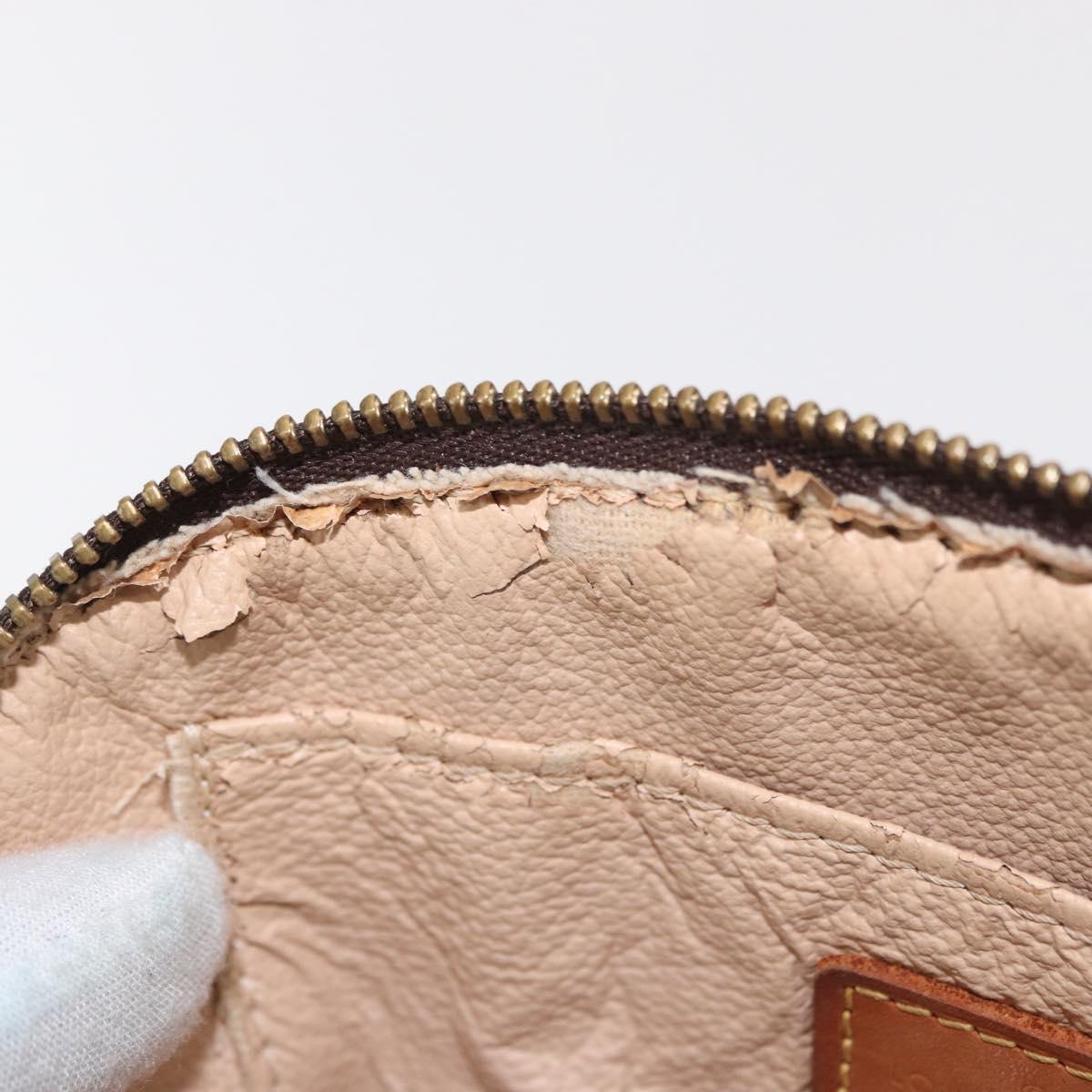 LOUIS VUITTON Monogram Pouch 2 Set LV Auth BA7575