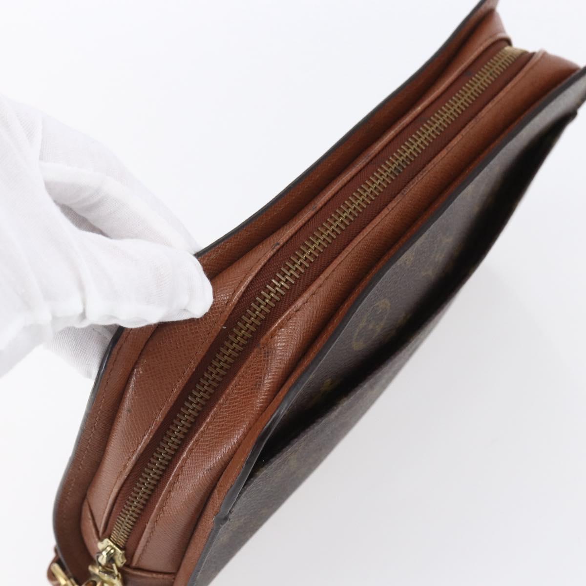 LOUIS VUITTON Monogram Orsay Clutch Bag M51790 LV Auth BA7576