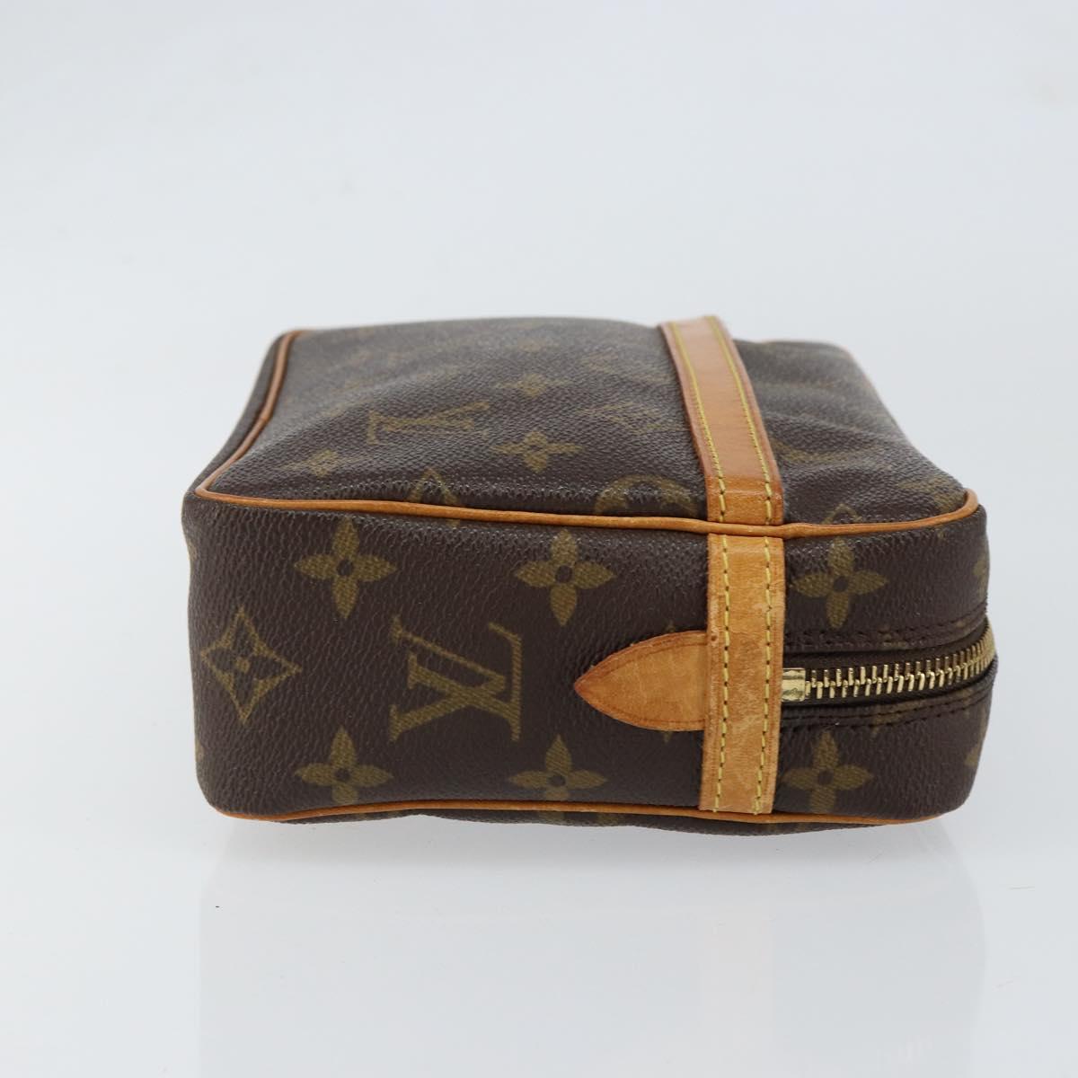 LOUIS VUITTON Monogram Compiegne 23 Clutch Bag M51847 LV Auth BA7578