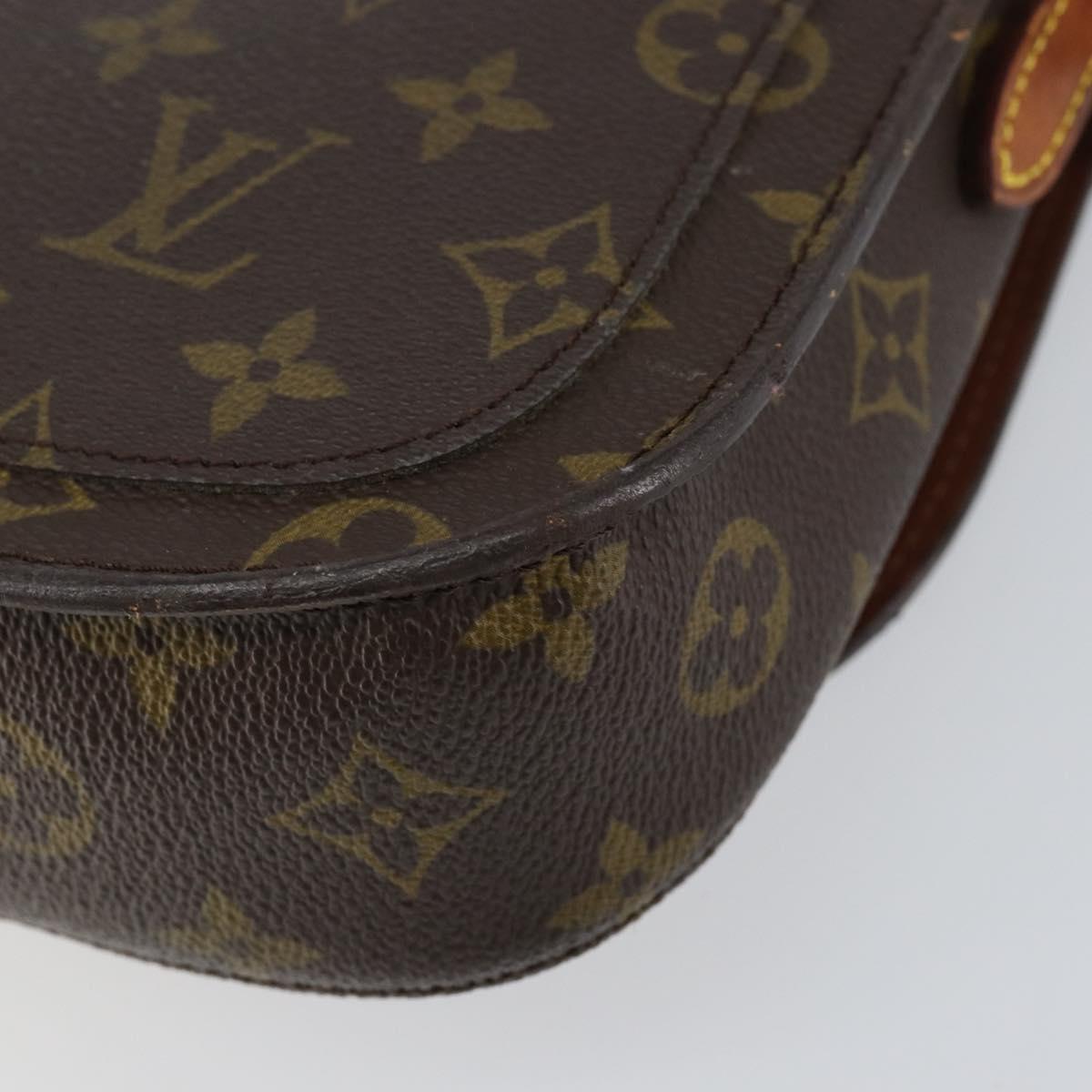 LOUIS VUITTON Monogram Saint Cloud MM Shoulder Bag M51243 LV Auth BA7579