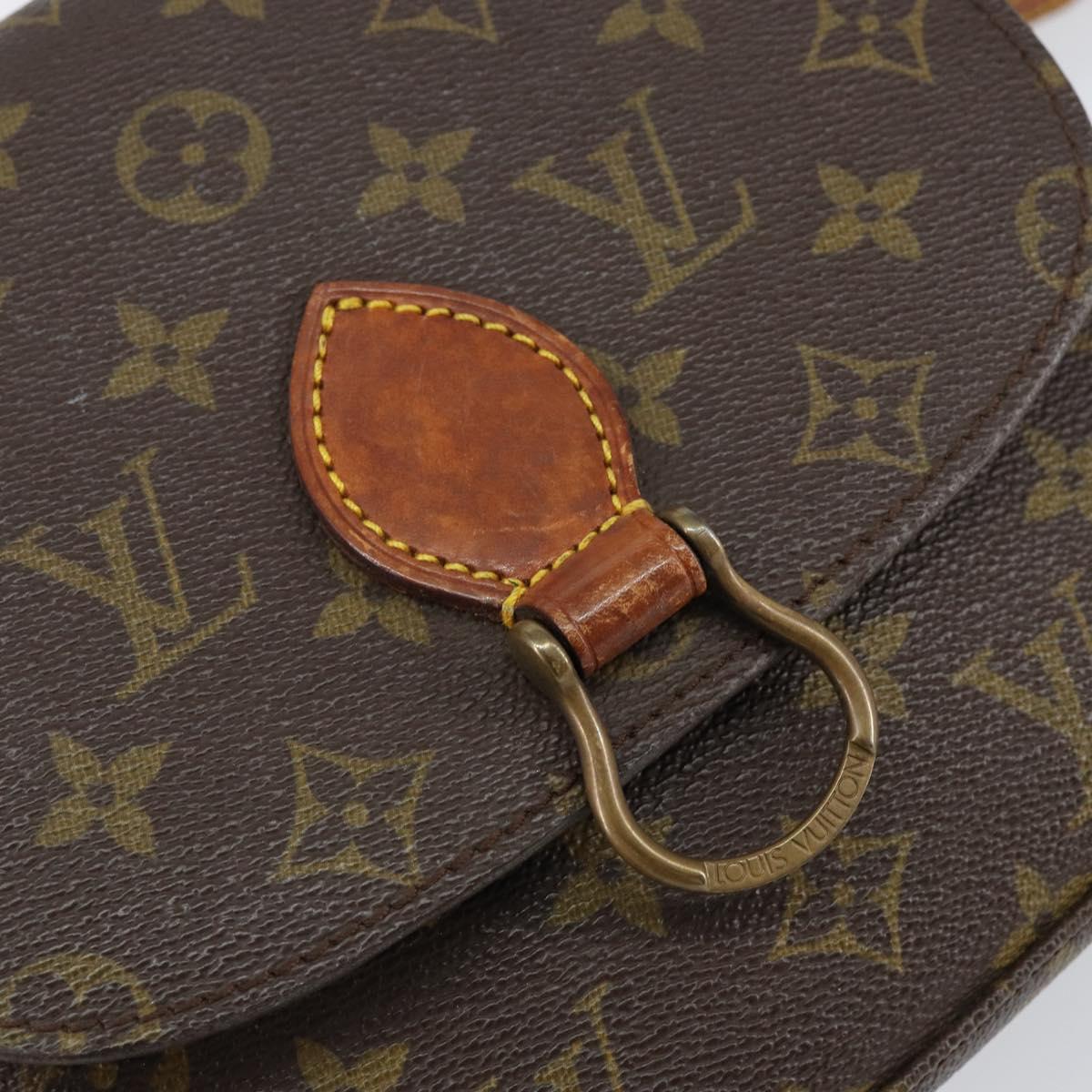 LOUIS VUITTON Monogram Saint Cloud MM Shoulder Bag M51243 LV Auth BA7579