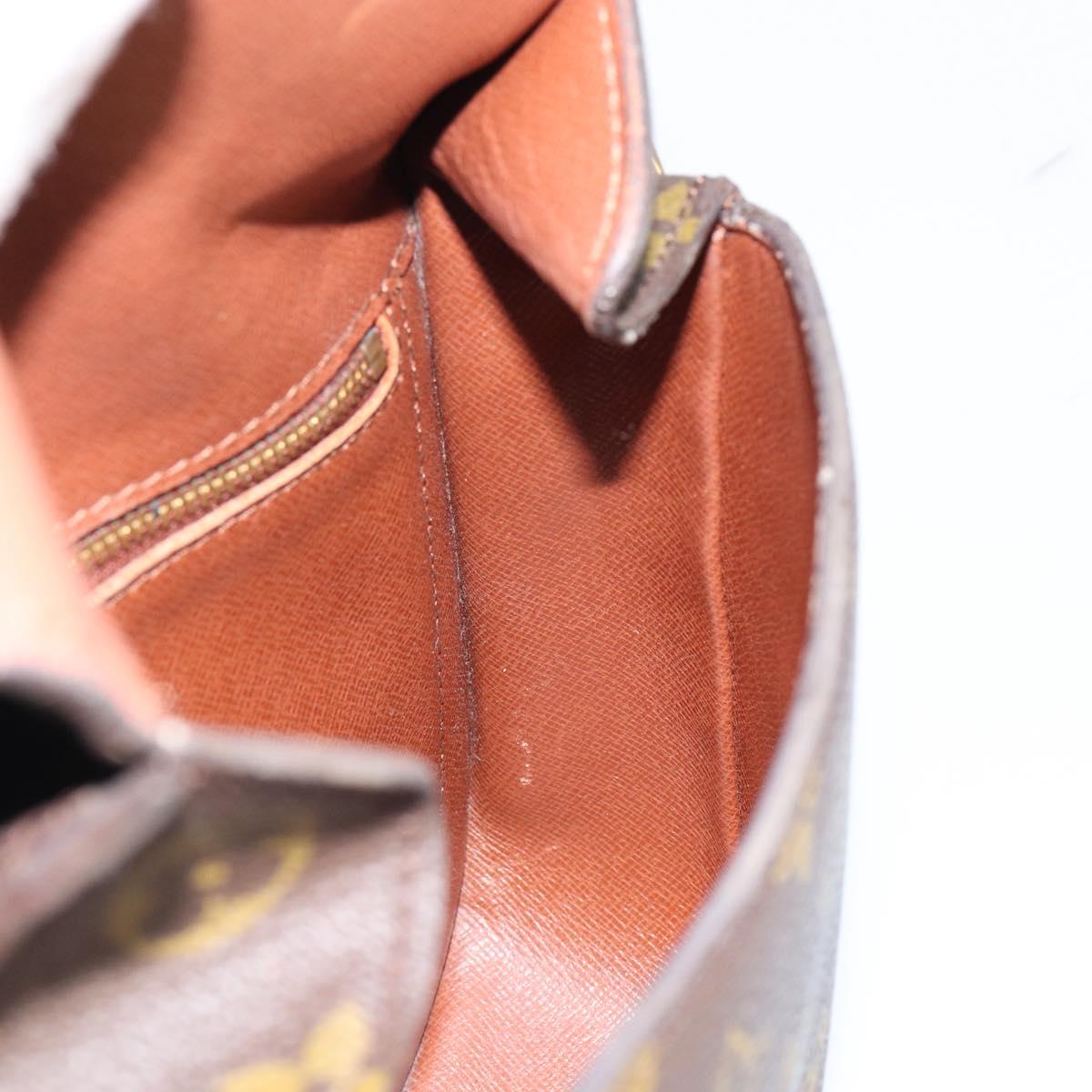 LOUIS VUITTON Monogram Saint Cloud MM Shoulder Bag M51243 LV Auth BA7579