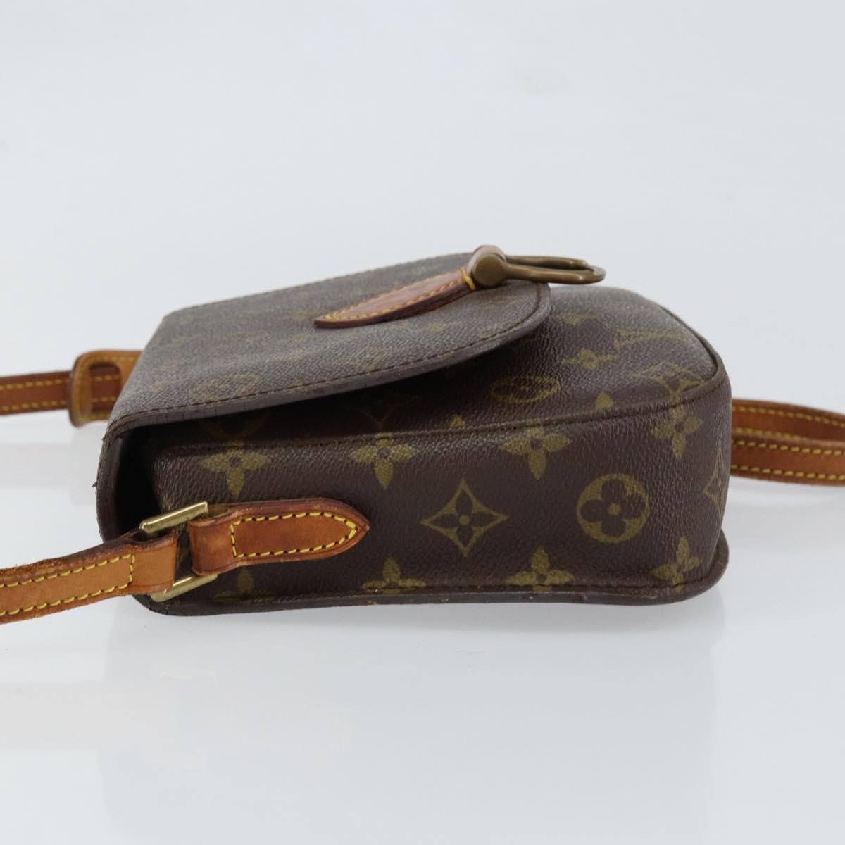 LOUIS VUITTON Monogram Saint Cloud MM Shoulder Bag M51243 LV Auth BA7579