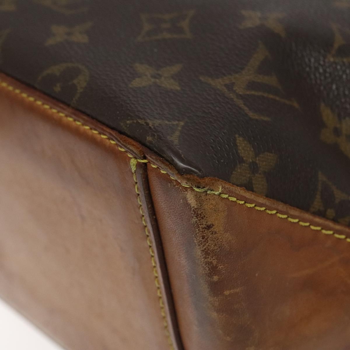 LOUIS VUITTON Monogram Cabas Piano Tote Bag M51148 LV Auth BA758