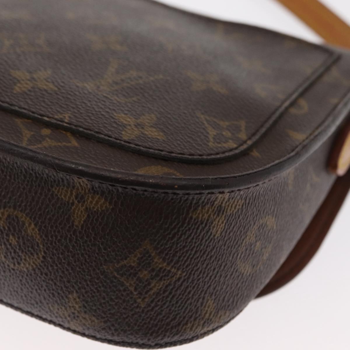 LOUIS VUITTON Monogram Saint Cloud MM Shoulder Bag M51243 LV Auth BA7580