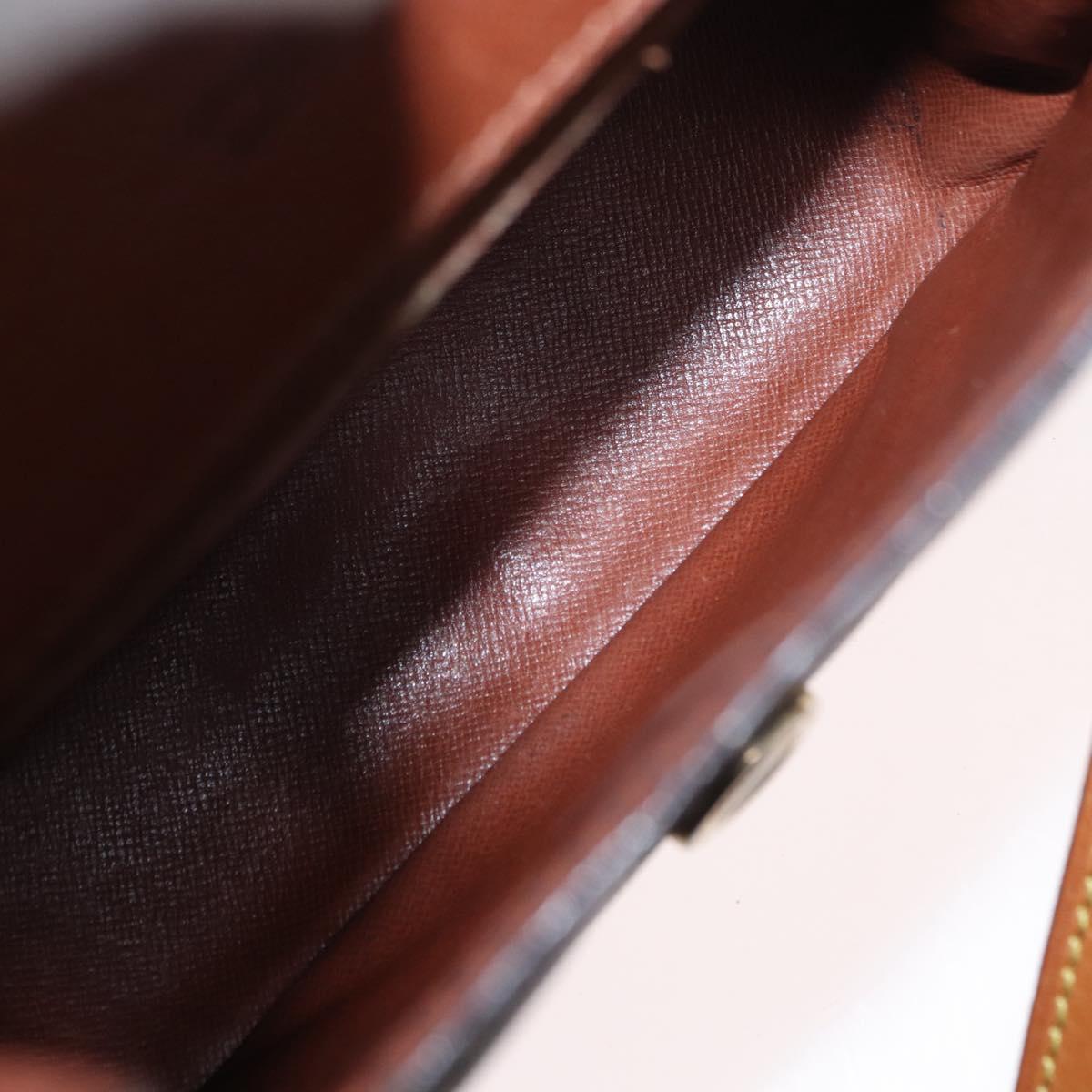 LOUIS VUITTON Monogram Saint Cloud MM Shoulder Bag M51243 LV Auth BA7580