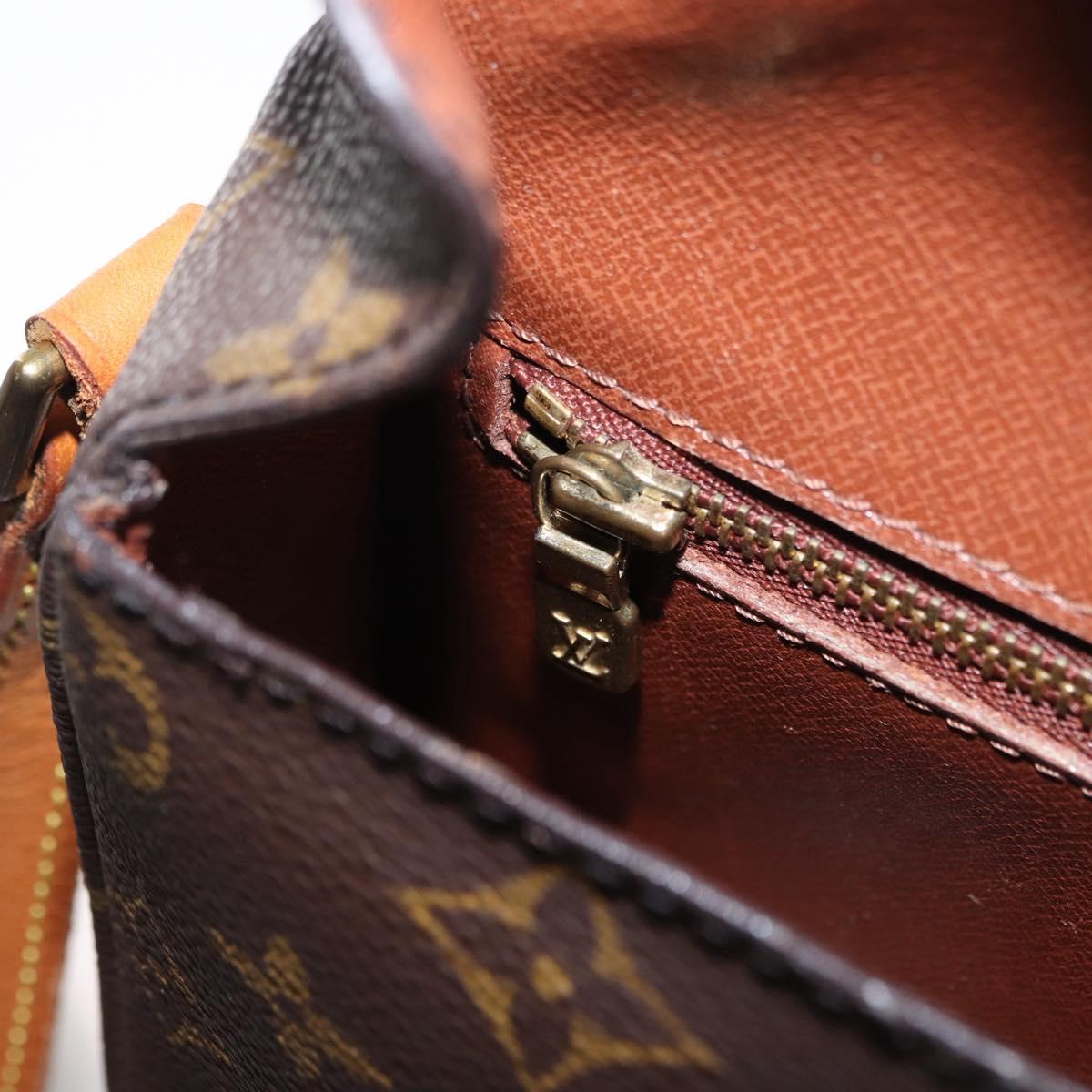 LOUIS VUITTON Monogram Saint Cloud MM Shoulder Bag M51243 LV Auth BA7580