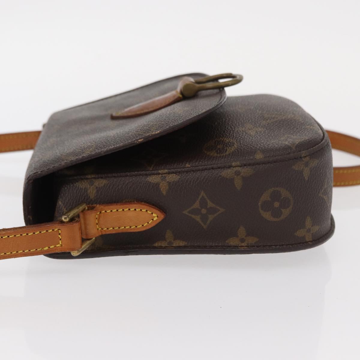 LOUIS VUITTON Monogram Saint Cloud MM Shoulder Bag M51243 LV Auth BA7580