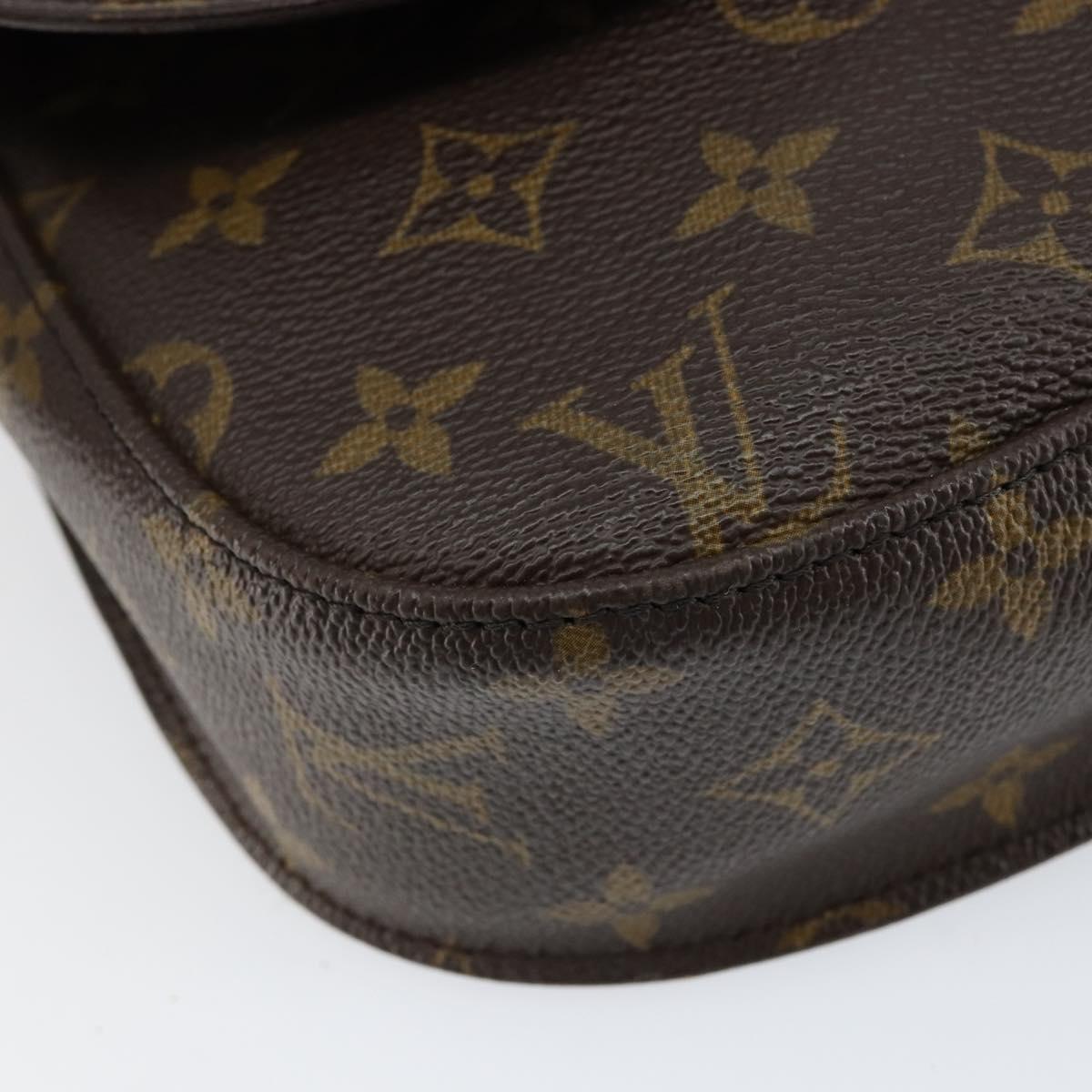 LOUIS VUITTON Monogram Saint Cloud GM Shoulder Bag M51242 LV Auth BA7581