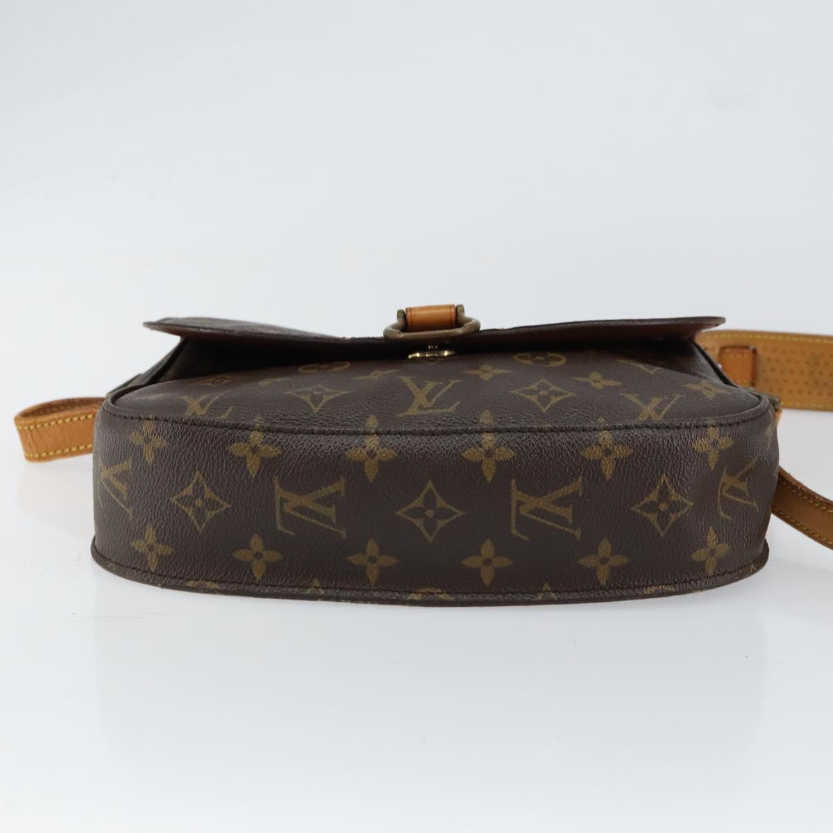 LOUIS VUITTON Monogram Saint Cloud GM Shoulder Bag M51242 LV Auth BA7581