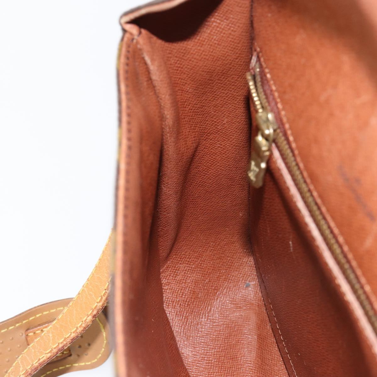 LOUIS VUITTON Monogram Saint Cloud GM Shoulder Bag M51242 LV Auth BA7582