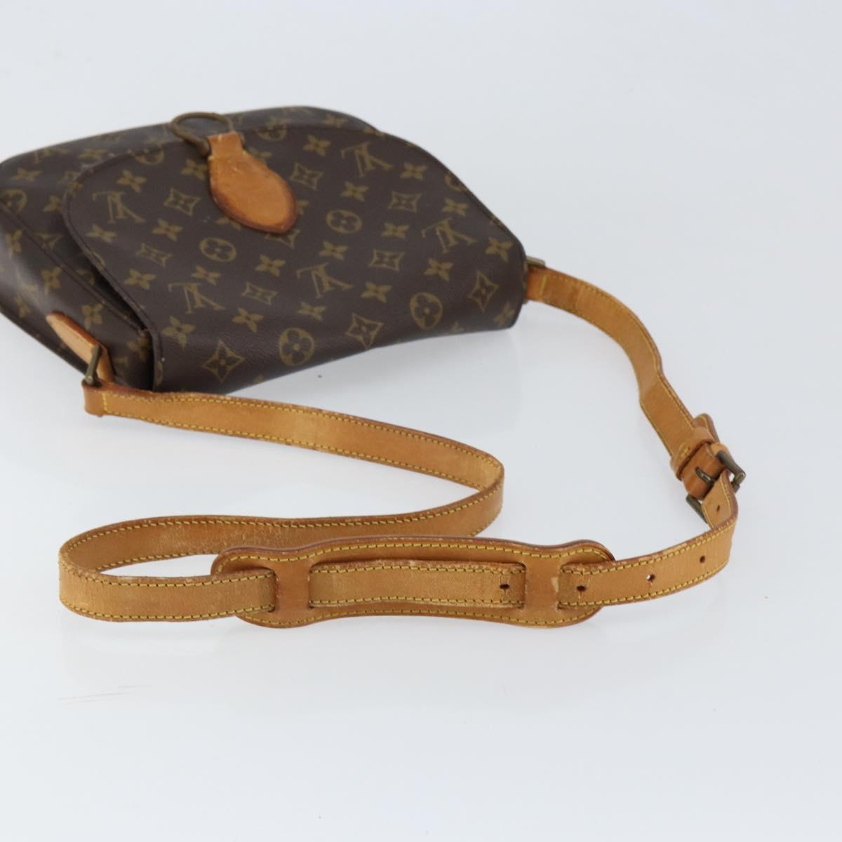 LOUIS VUITTON Monogram Saint Cloud GM Shoulder Bag M51242 LV Auth BA7582