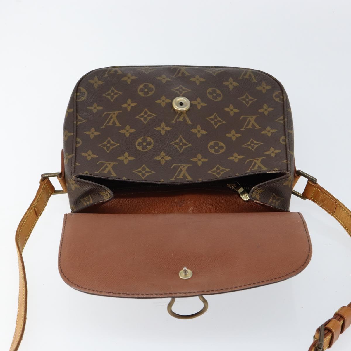 LOUIS VUITTON Monogram Saint Cloud GM Shoulder Bag M51242 LV Auth BA7583