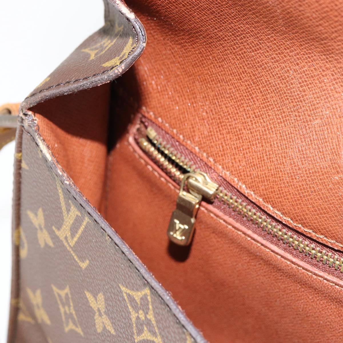 LOUIS VUITTON Monogram Saint Cloud GM Shoulder Bag M51242 LV Auth BA7583