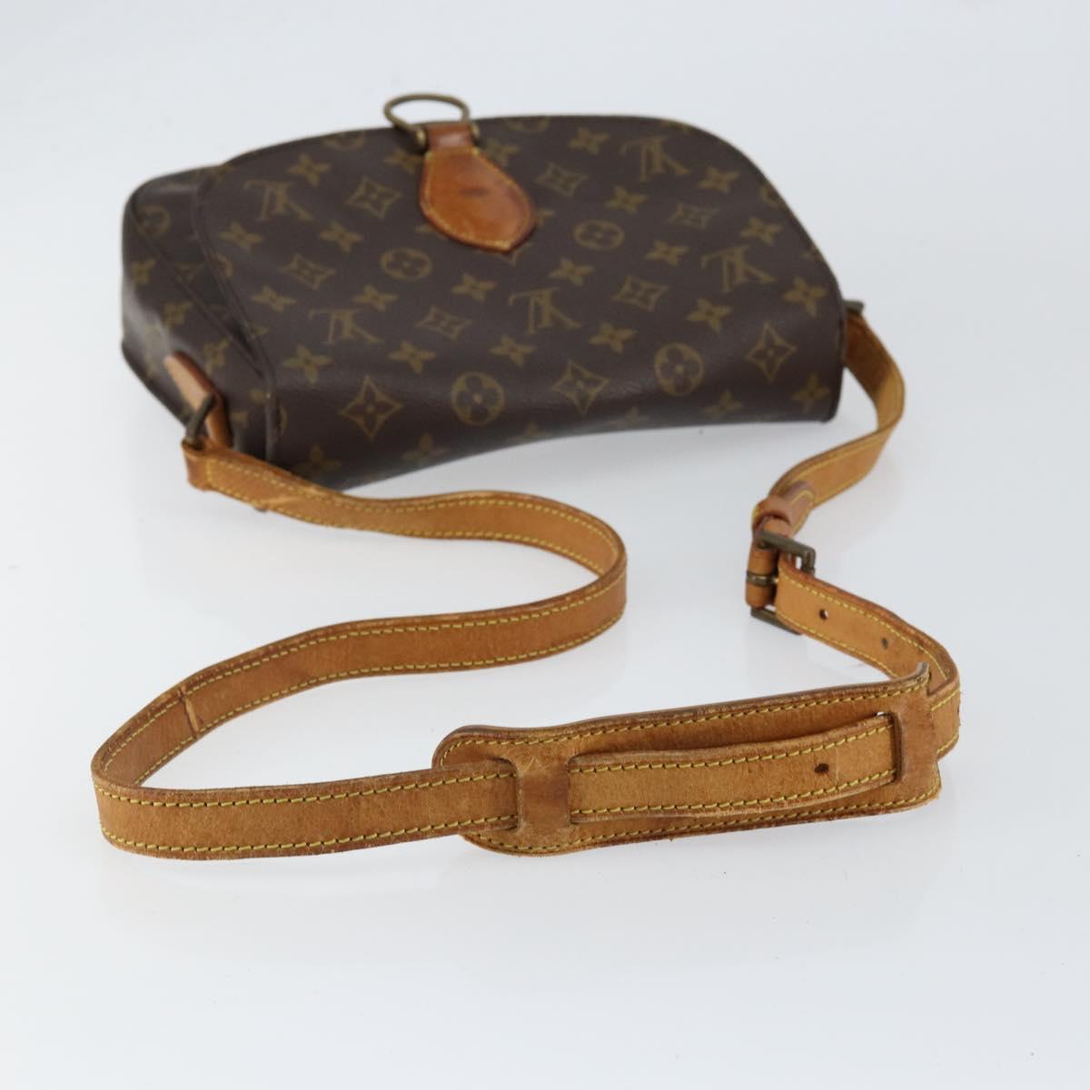 LOUIS VUITTON Monogram Saint Cloud GM Shoulder Bag M51242 LV Auth BA7583