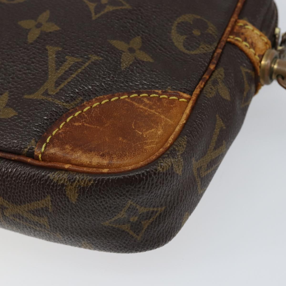 LOUIS VUITTON Monogram Marly Dragonne GM Clutch Bag M51825 LV Auth BA7587